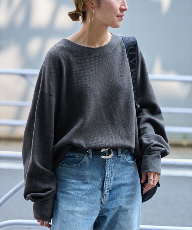 FRAMeWORK「Healthknit/ヘルスニット 別注Thermal king Honeycomb」|Tシャツ・カットソー|
