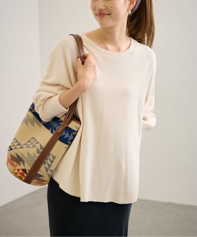FRAMeWORK「Healthknit/ヘルスニット 別注Thermal king Honeycomb」|Tシャツ・カットソー|
