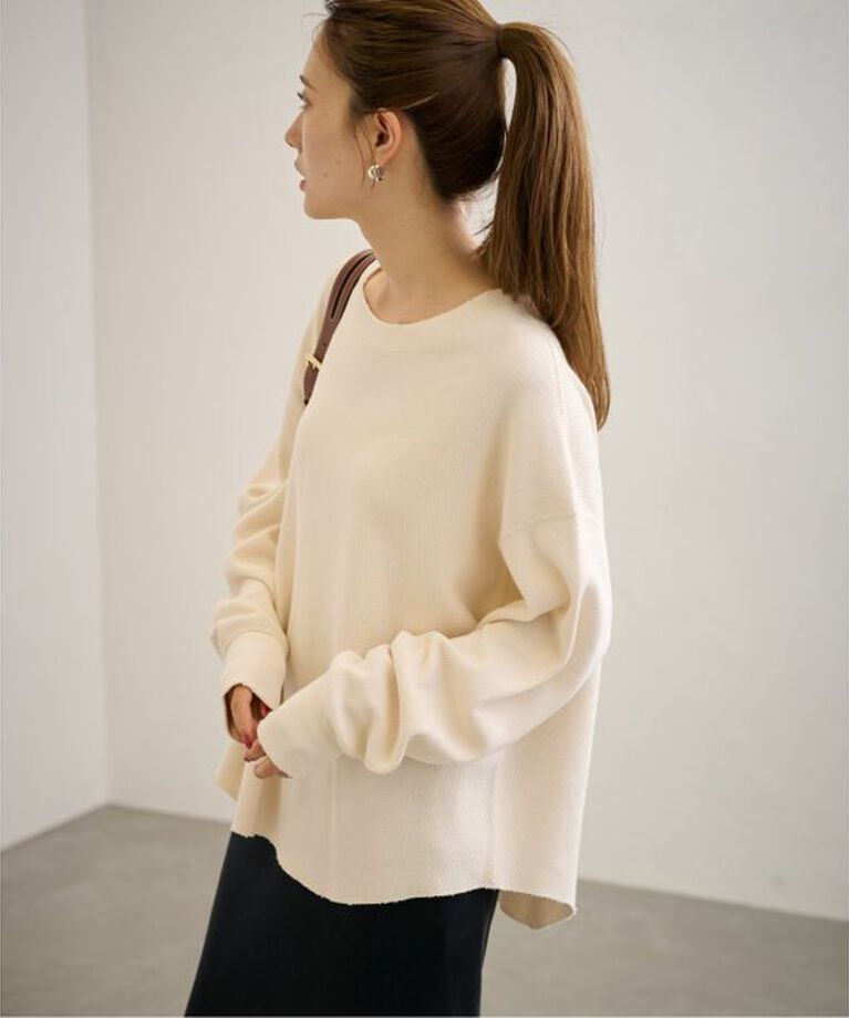 FRAMeWORK「Healthknit/ヘルスニット 別注Thermal king Honeycomb」|Tシャツ・カットソー|