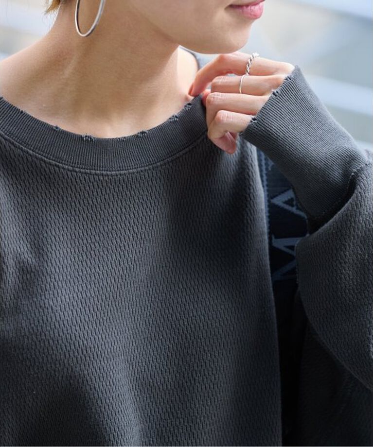 FRAMeWORK「Healthknit/ヘルスニット 別注Thermal king Honeycomb」|Tシャツ・カットソー|