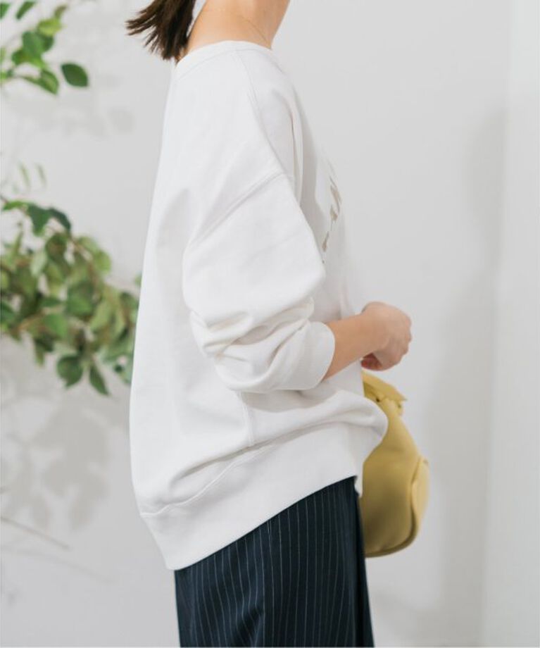 Spick and Span「ボートネックルーズスウェット」|スウェット・ジャージ|