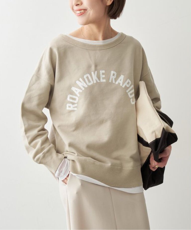 Spick and Span「ボートネックルーズスウェット」|スウェット・ジャージ|