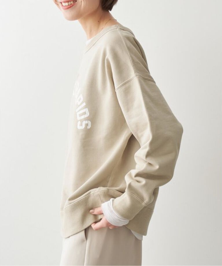Spick and Span「ボートネックルーズスウェット」|スウェット・ジャージ|