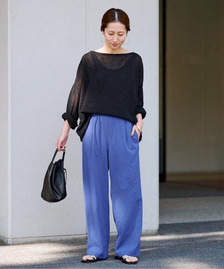 FRAMeWORK「≪手洗い可能≫ポリエステルツイルリラックスパンツ」|その他|
