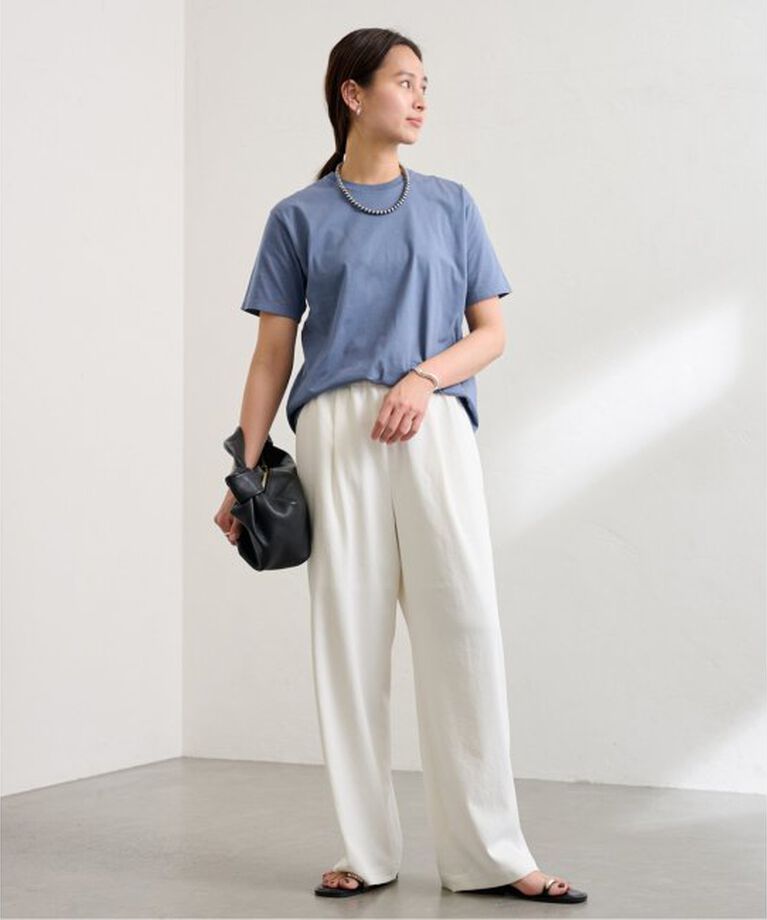 FRAMeWORK「CALMER×FRAMeWORK　NATURAL DYE Tシャツ」|Tシャツ・カットソー|