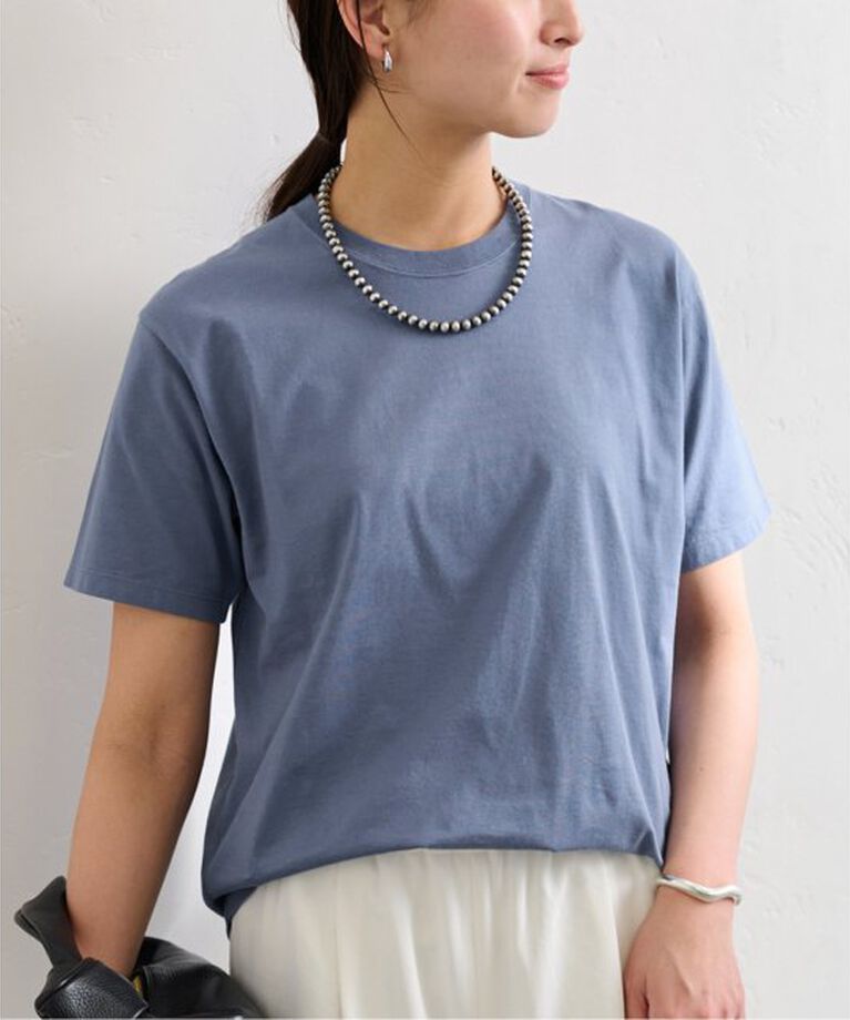 FRAMeWORK「CALMER×FRAMeWORK　NATURAL DYE Tシャツ」|Tシャツ・カットソー|