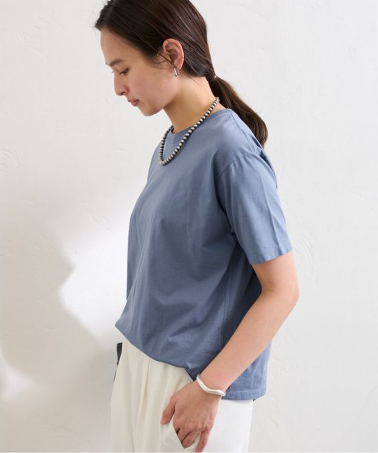 FRAMeWORK「CALMER×FRAMeWORK　NATURAL DYE Tシャツ」|Tシャツ・カットソー|