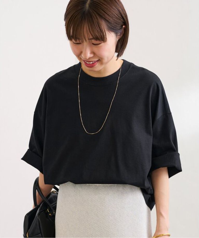 FRAMeWORK「≪追加予約≫モックネックTシャツ」|Tシャツ・カットソー|