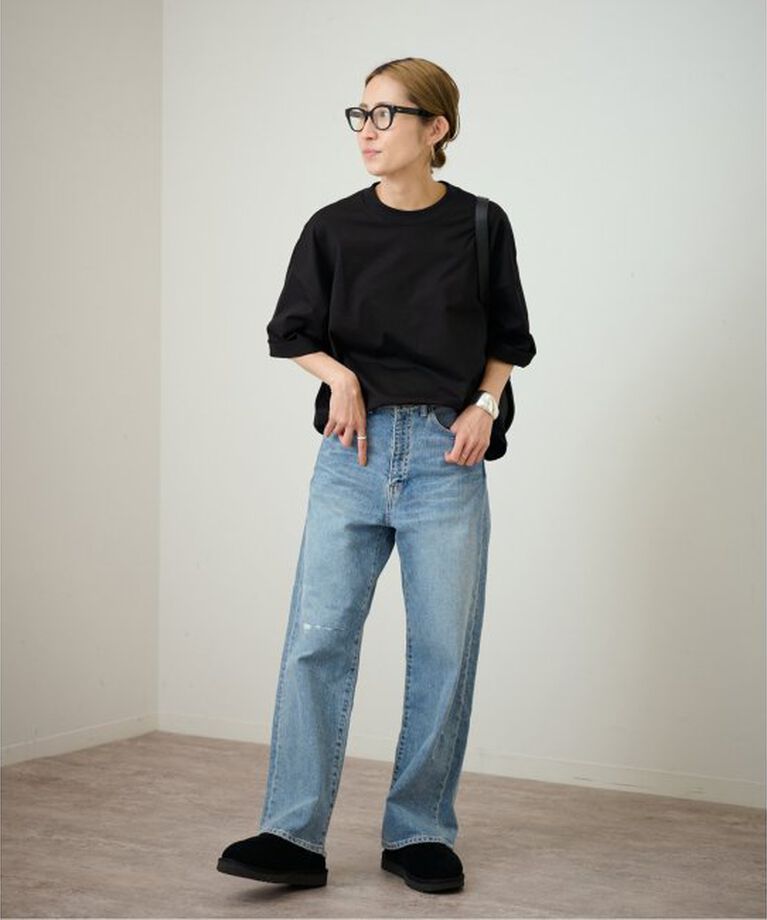 FRAMeWORK「≪追加予約≫モックネックTシャツ」|Tシャツ・カットソー|
