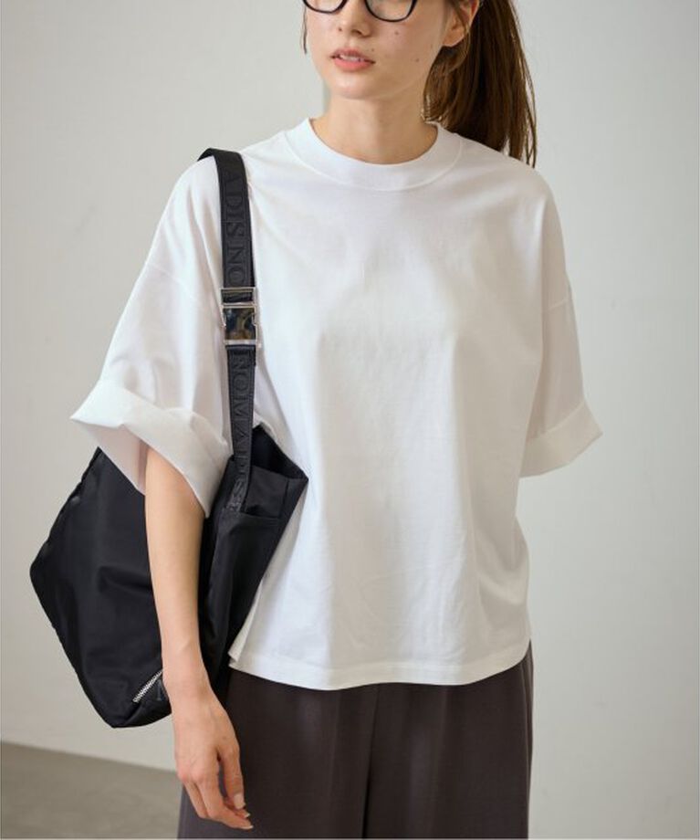FRAMeWORK「≪追加予約≫モックネックTシャツ」|Tシャツ・カットソー|