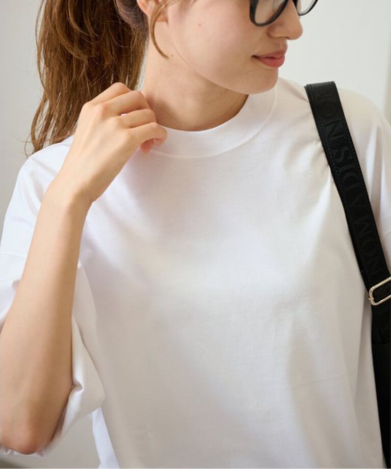 FRAMeWORK「≪追加予約≫モックネックTシャツ」|Tシャツ・カットソー|