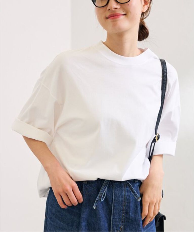 FRAMeWORK「≪追加予約≫モックネックTシャツ」|Tシャツ・カットソー|