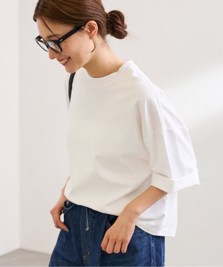FRAMeWORK「≪追加予約≫モックネックTシャツ」|Tシャツ・カットソー|