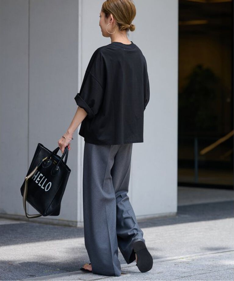 FRAMeWORK「≪追加予約≫モックネックTシャツ」|Tシャツ・カットソー|