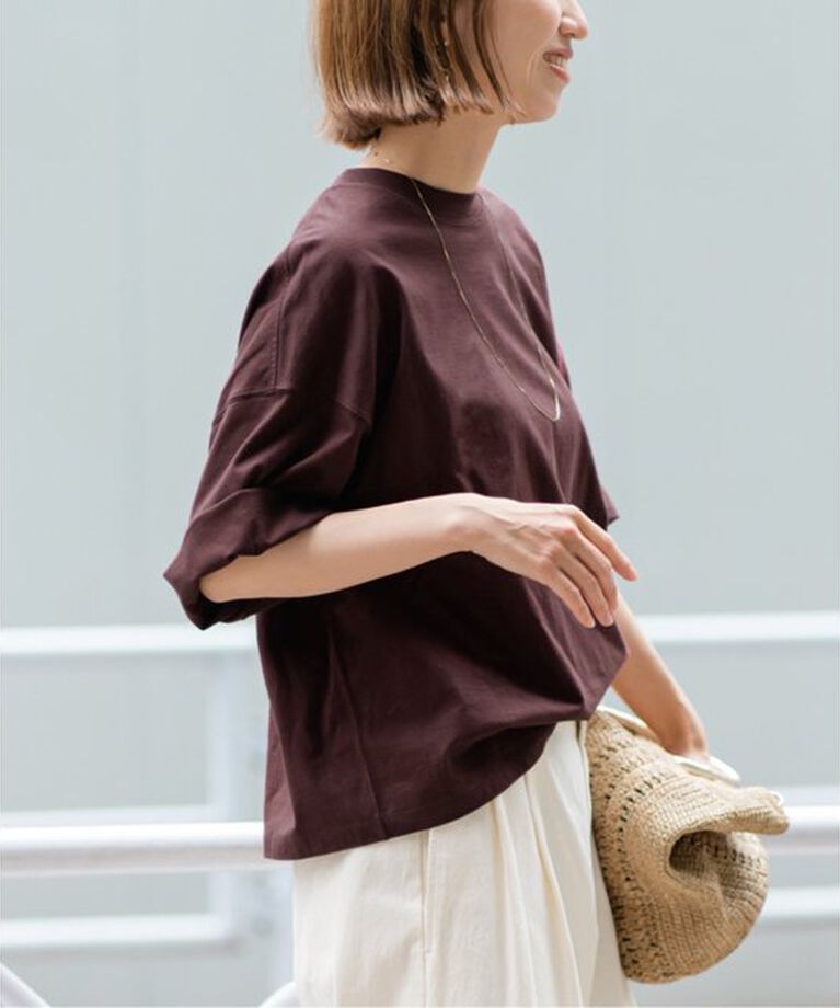 FRAMeWORK「≪追加予約≫モックネックTシャツ」|Tシャツ・カットソー|