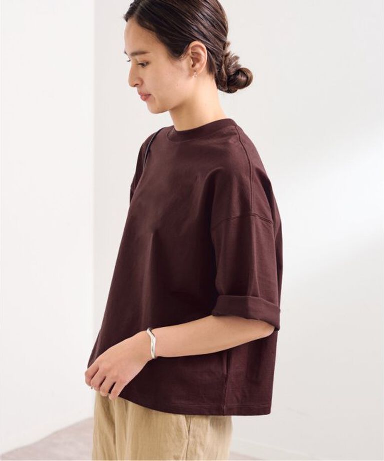 FRAMeWORK「≪追加予約≫モックネックTシャツ」|Tシャツ・カットソー|