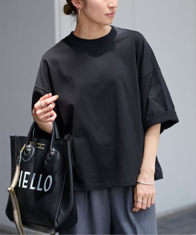 FRAMeWORK「≪追加予約≫モックネックTシャツ」|Tシャツ・カットソー|