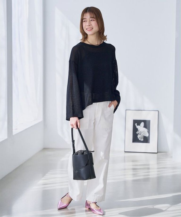  「ポインテッドワンストラップフラット」|その他|
