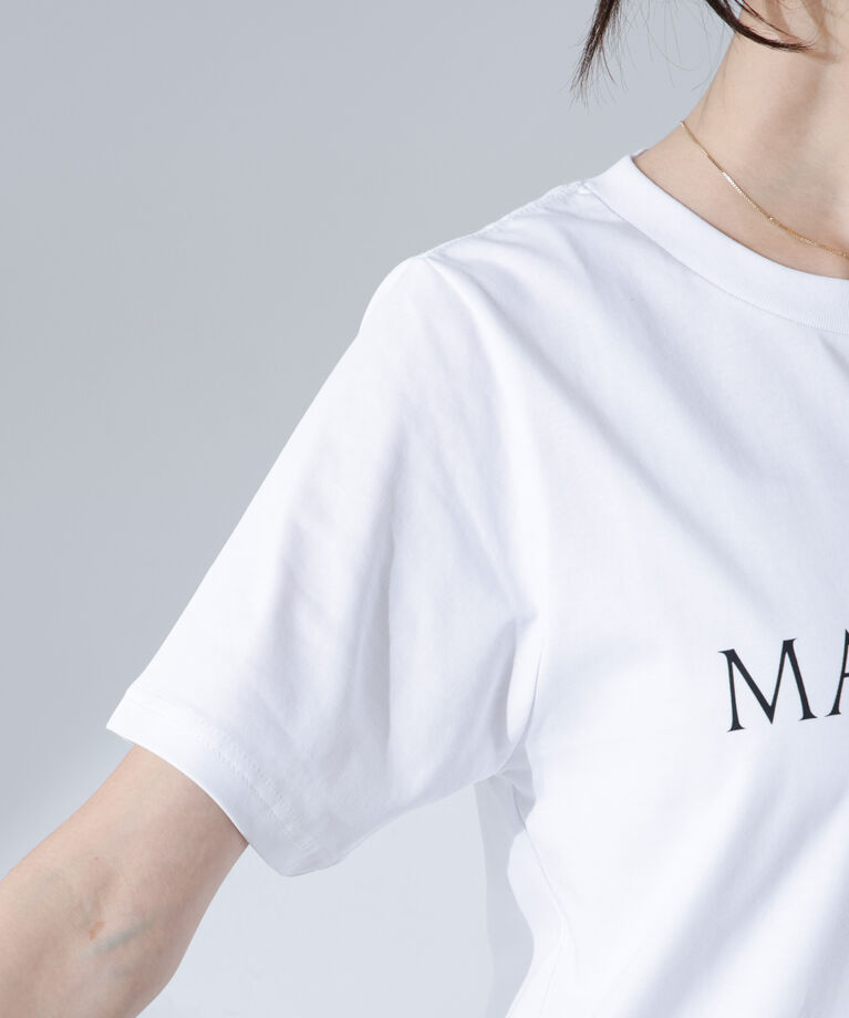 nano･universe「ロゴプリントTシャツ」|Tシャツ・カットソー|