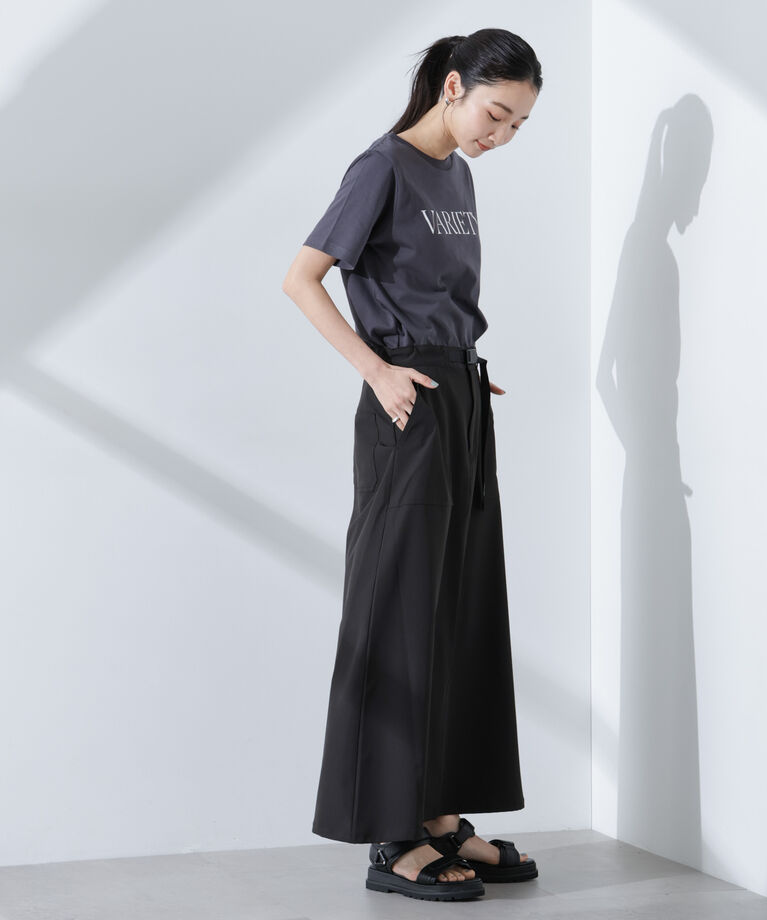 nano･universe「ロゴプリントTシャツ」|Tシャツ・カットソー|