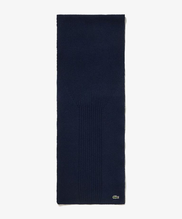 LACOSTE「コンビ・ニッティングマフラー」|マフラー|