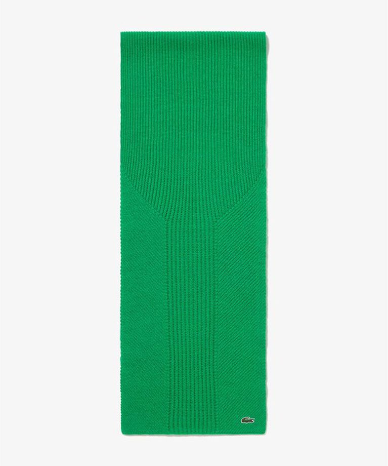 LACOSTE「コンビ・ニッティングマフラー」|マフラー|