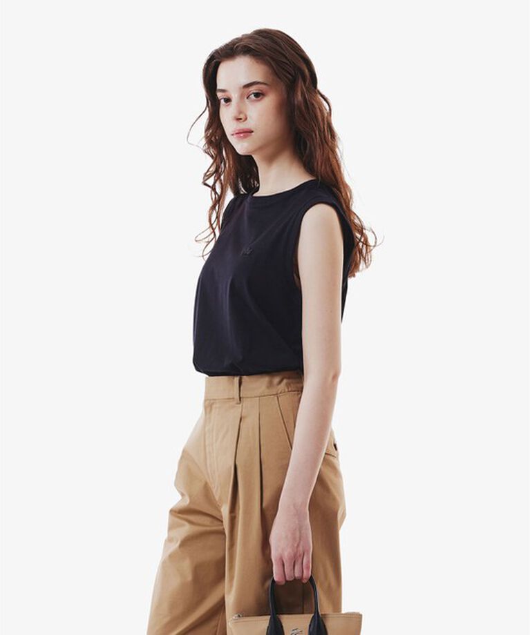 LACOSTE「ノースリーブTシャツ」|Tシャツ・カットソー|