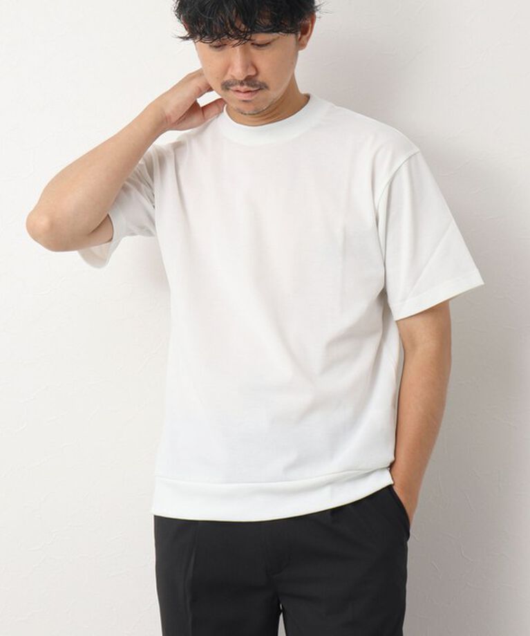 NOLLEY'S goodman「《ビジカジ対応》吸水速乾カノコ ドレスTシャツ」|Tシャツ・カットソー|