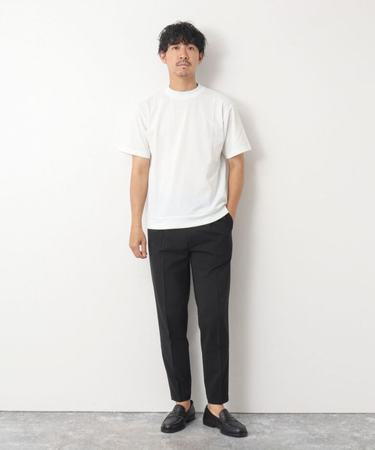 NOLLEY'S goodman「《ビジカジ対応》吸水速乾カノコ ドレスTシャツ」|Tシャツ・カットソー|