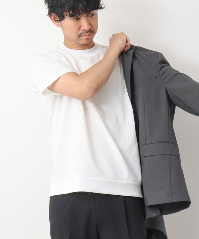 NOLLEY'S goodman「《ビジカジ対応》吸水速乾カノコ ドレスTシャツ」|Tシャツ・カットソー|