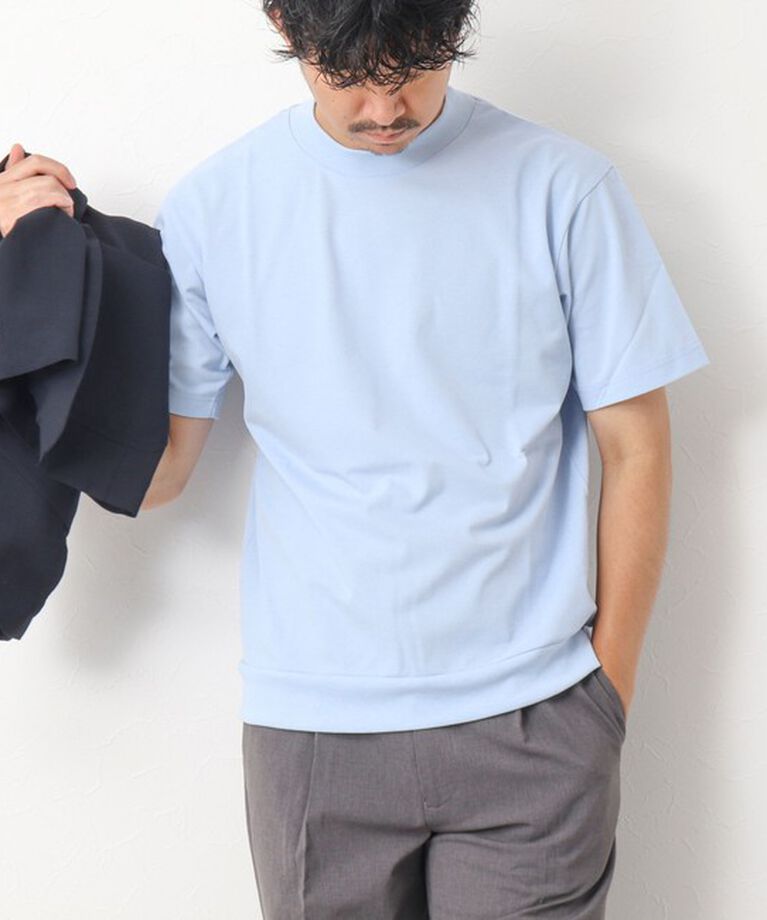 NOLLEY'S goodman「《ビジカジ対応》吸水速乾カノコ ドレスTシャツ」|Tシャツ・カットソー|