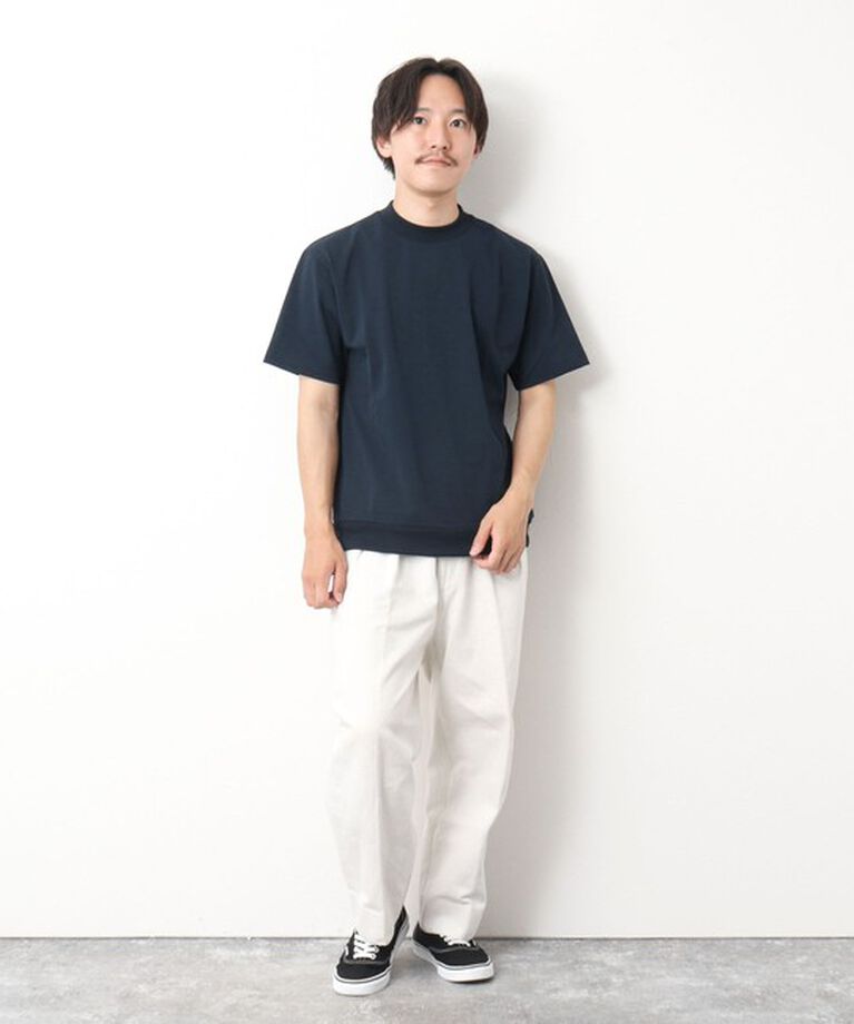 NOLLEY'S goodman「《ビジカジ対応》吸水速乾カノコ ドレスTシャツ」|Tシャツ・カットソー|