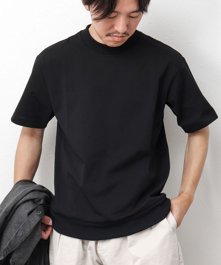 NOLLEY'S goodman「《ビジカジ対応》吸水速乾カノコ ドレスTシャツ」|Tシャツ・カットソー|