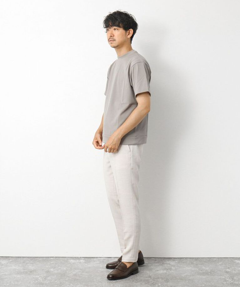 NOLLEY'S goodman「《ビジカジ対応》吸水速乾カノコ ドレスTシャツ」|Tシャツ・カットソー|