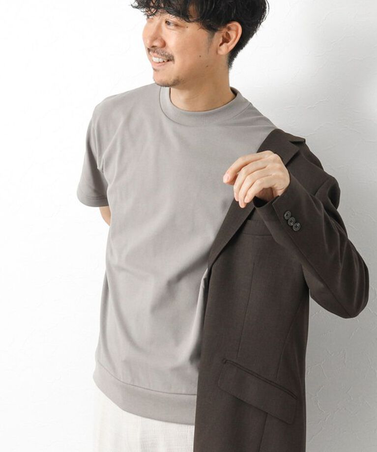 NOLLEY'S goodman「《ビジカジ対応》吸水速乾カノコ ドレスTシャツ」|Tシャツ・カットソー|