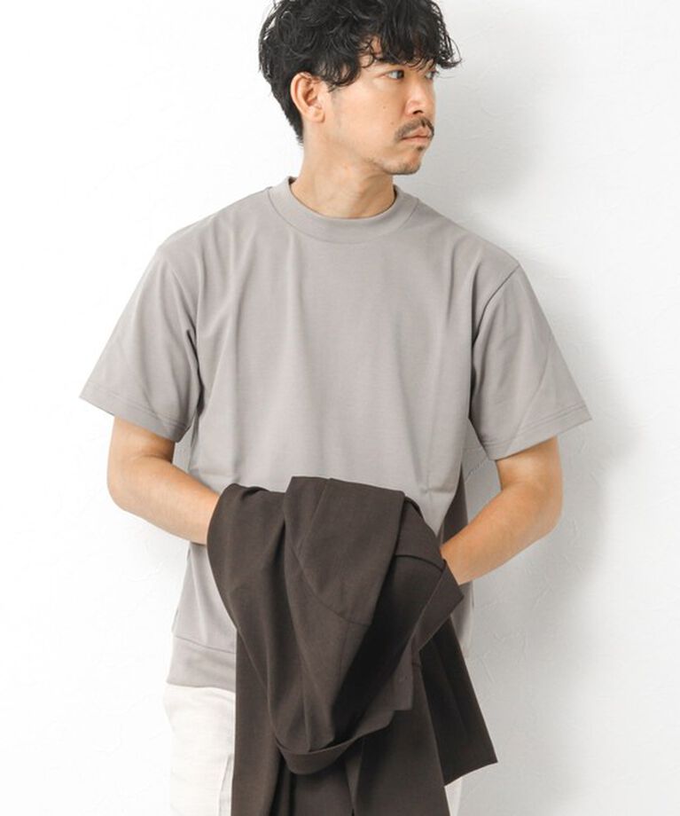 NOLLEY'S goodman「《ビジカジ対応》吸水速乾カノコ ドレスTシャツ」|Tシャツ・カットソー|