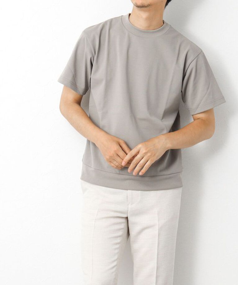 NOLLEY'S goodman「《ビジカジ対応》吸水速乾カノコ ドレスTシャツ」|Tシャツ・カットソー|