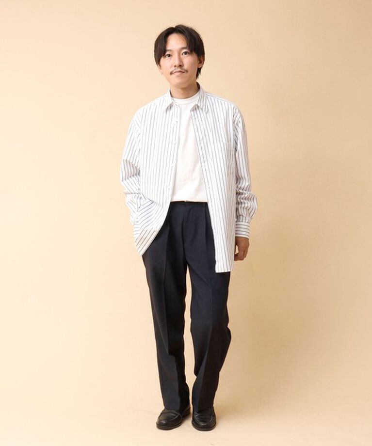 NOLLEY'S goodman「NEW REGULAR ピーチブロード オーバーサイズシャツ 24AW」|シャツ・ブラウス|
