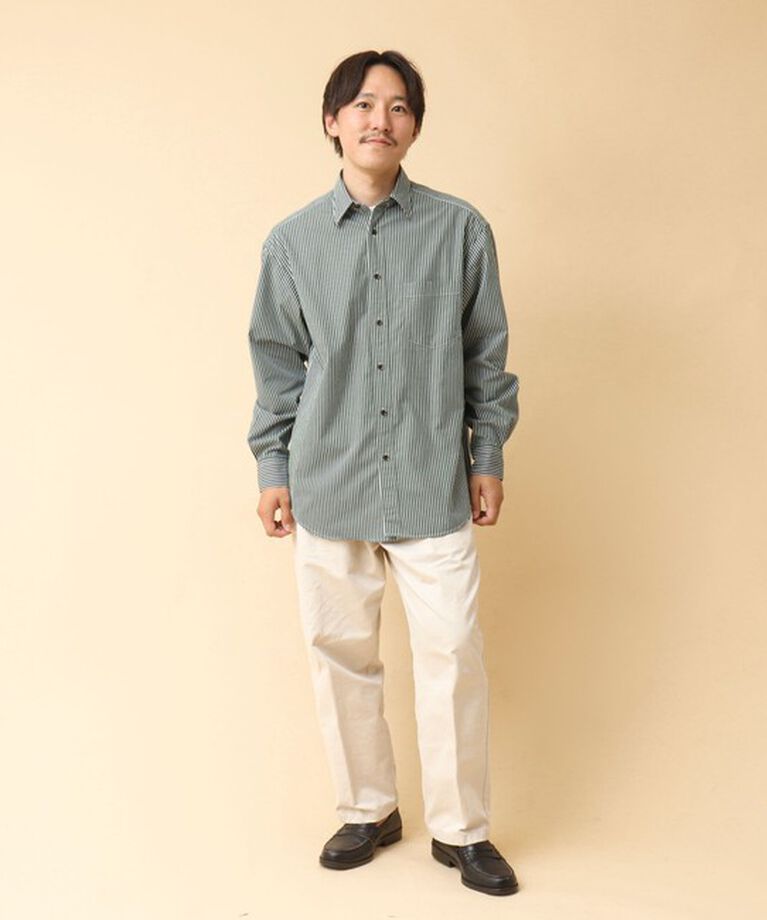 NOLLEY'S goodman「NEW REGULAR ピーチブロード オーバーサイズシャツ 24AW」|シャツ・ブラウス|