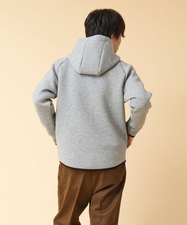 NOLLEY'S goodman「クジラ刺繍 ダンボールニット ジップパーカー」|パーカー|