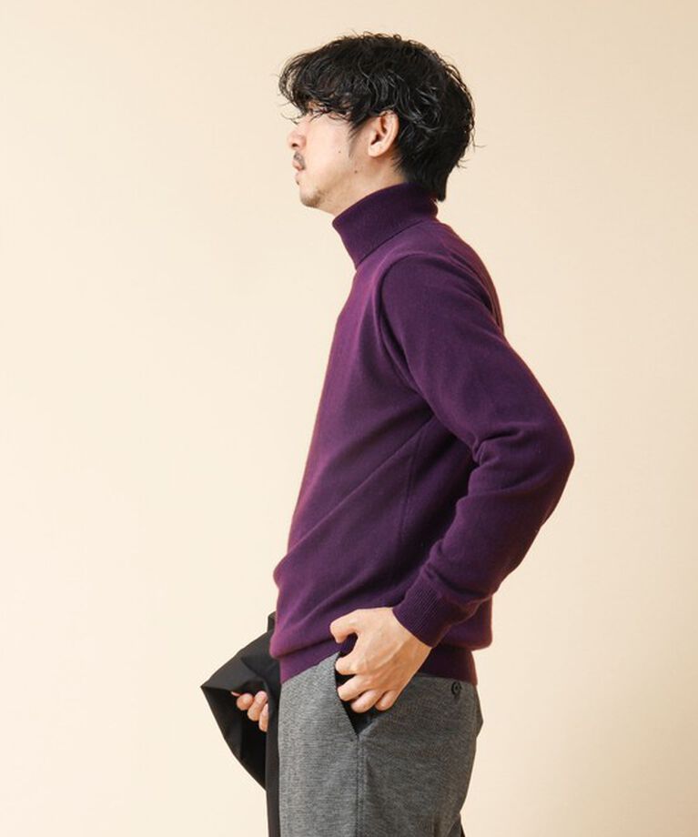 NOLLEY'S goodman「ウールカシミヤ タートルネックニット 24AW」|ニット・セーター|