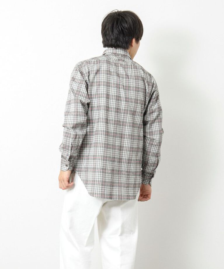 NOLLEY'S goodman「シャギーチェック レギュラーシャツ 24AW」|シャツ・ブラウス|
