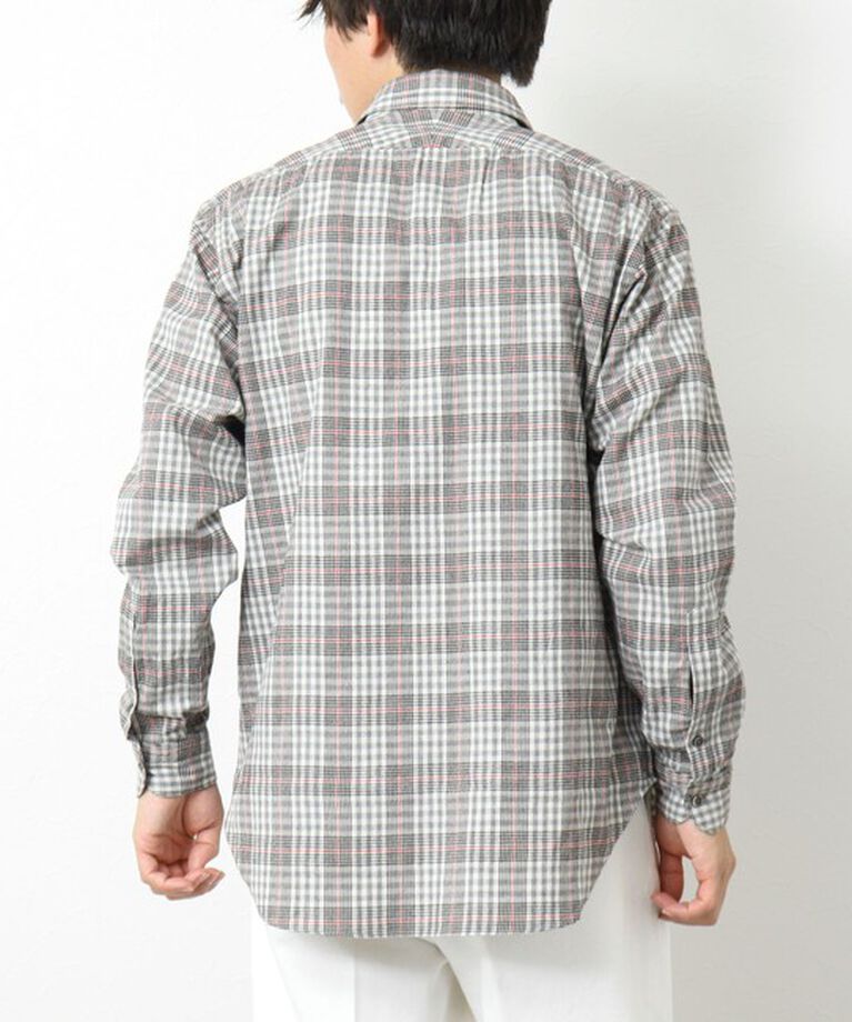 NOLLEY'S goodman「シャギーチェック レギュラーシャツ 24AW」|シャツ・ブラウス|