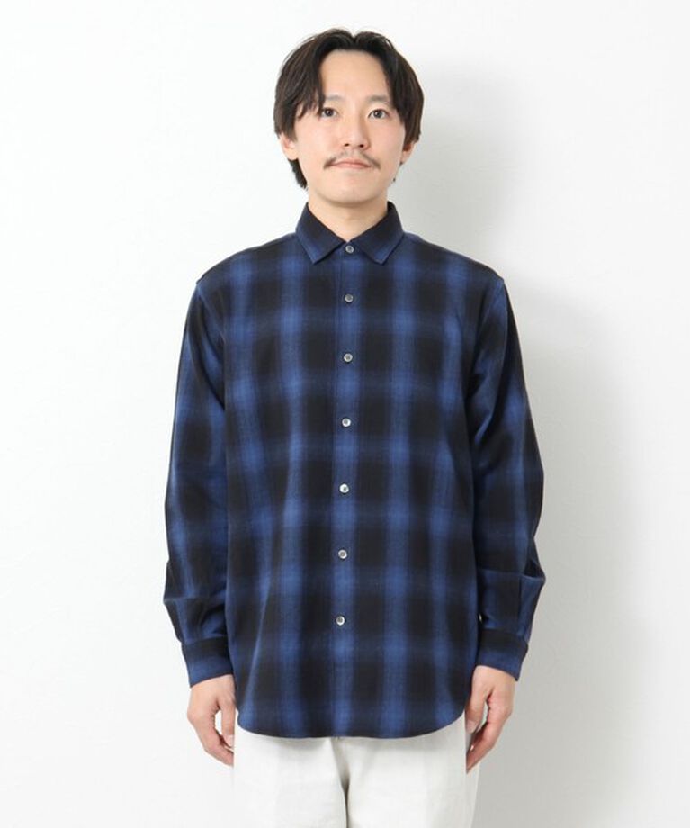 NOLLEY'S goodman「シャギーチェック レギュラーシャツ 24AW」|シャツ・ブラウス|