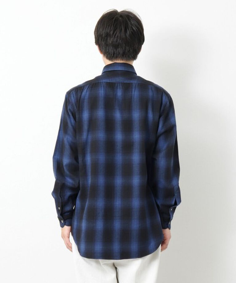 NOLLEY'S goodman「シャギーチェック レギュラーシャツ 24AW」|シャツ・ブラウス|