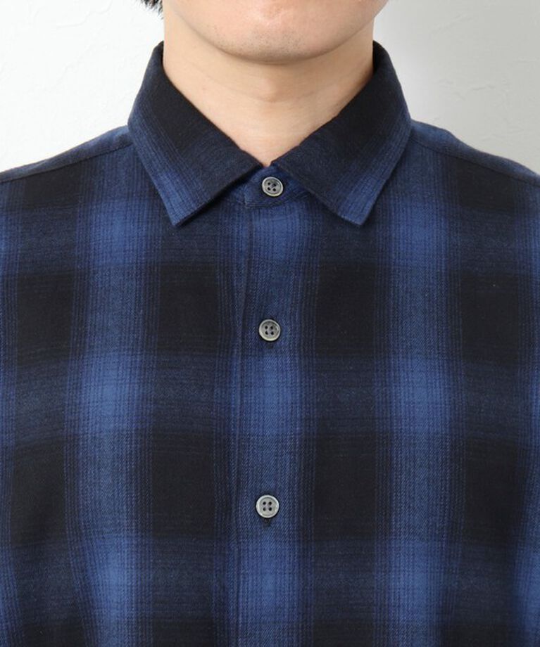 NOLLEY'S goodman「シャギーチェック レギュラーシャツ 24AW」|シャツ・ブラウス|