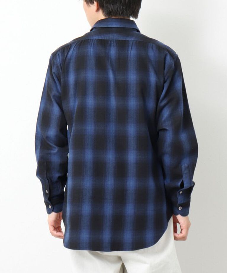 NOLLEY'S goodman「シャギーチェック レギュラーシャツ 24AW」|シャツ・ブラウス|