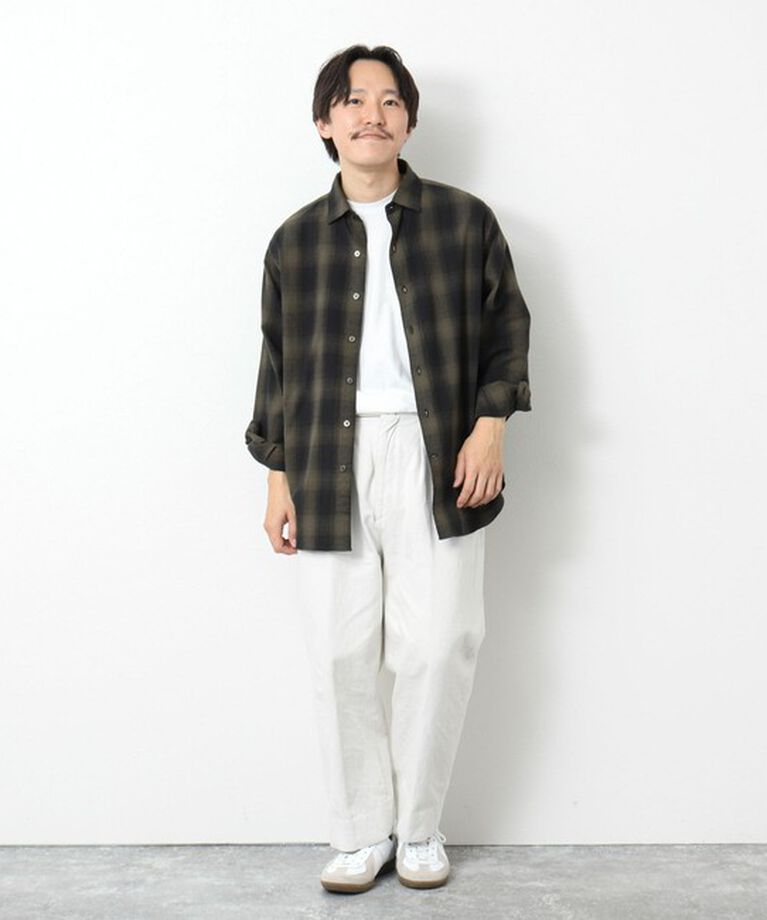 NOLLEY'S goodman「シャギーチェック レギュラーシャツ 24AW」|シャツ・ブラウス|