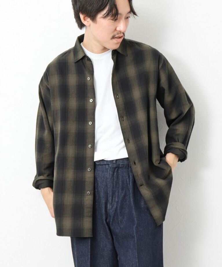 NOLLEY'S goodman「シャギーチェック レギュラーシャツ 24AW」|シャツ・ブラウス|