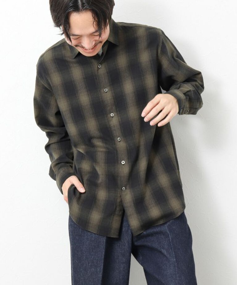 NOLLEY'S goodman「シャギーチェック レギュラーシャツ 24AW」|シャツ・ブラウス|